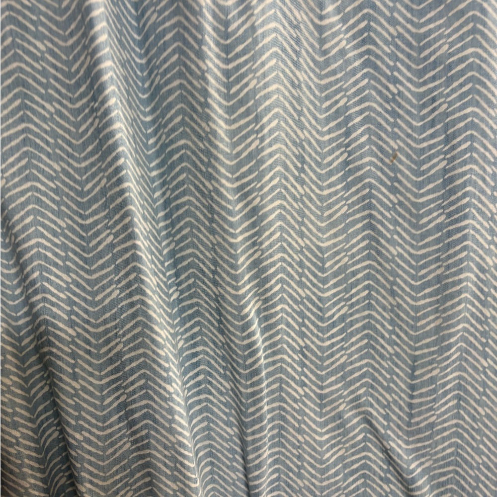 Vineyard Vines‎ Blue and White Zigzag Dress size 2 - Picture 6 of 12